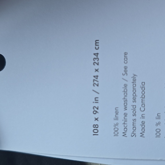 ❤️BUY 2 GET 1 FREE West Elm Flax Linen Waffle Duvet Cover, King & Full/Queen - Picture 8 of 12